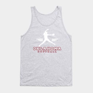 Oklahoma Sooners University Softball Tank Top